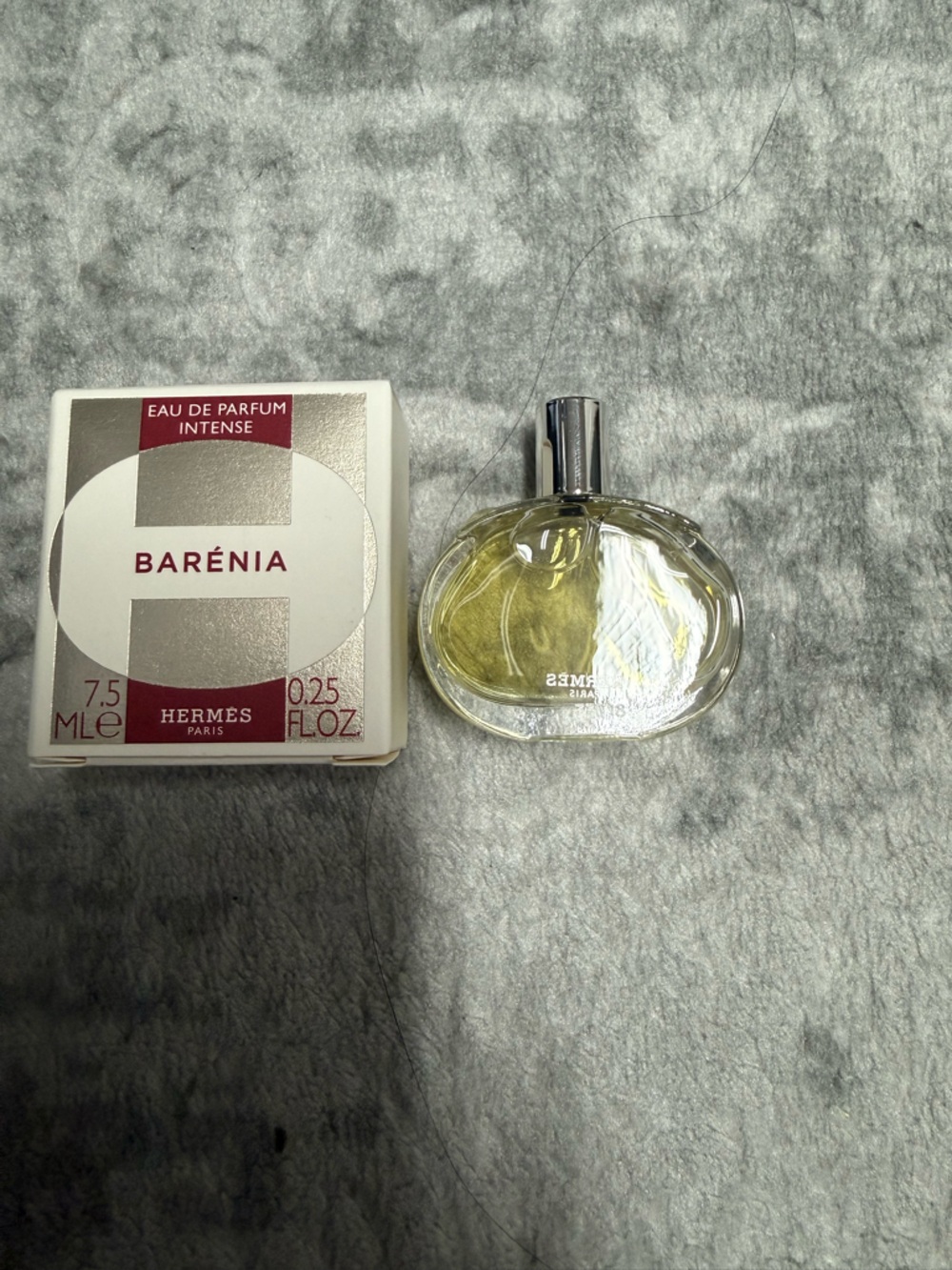 Hermès Barénia Mini Perfume Bottle - Yellow and White